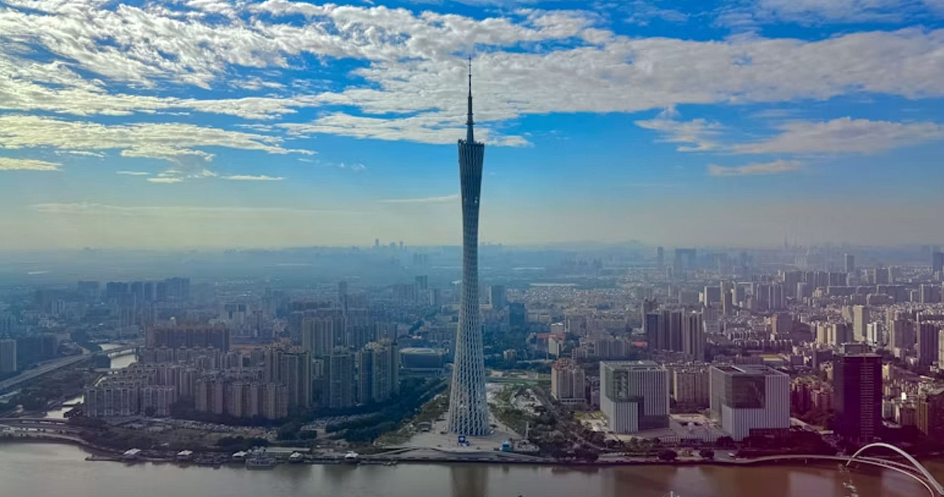 Guangzhou skyline representing the upcoming Canton Fair