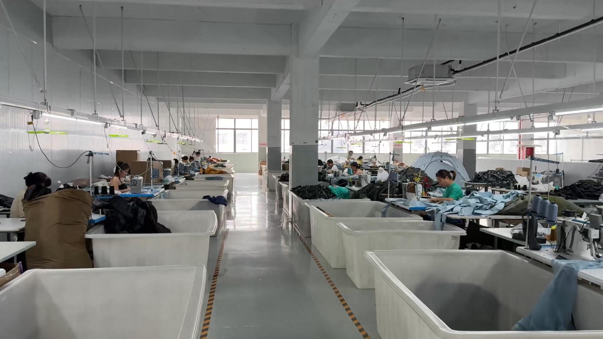 EagleSight tent manufacturing facility